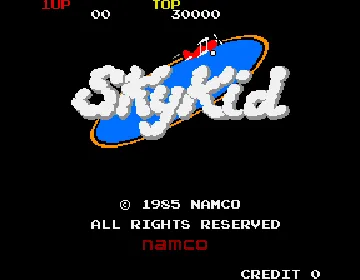 Sky Kid (New Ver.) screen shot title